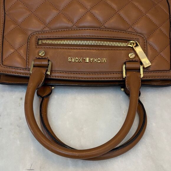 Michael Kors Selma Quilted Leather Satchel - Picture 11 of 16